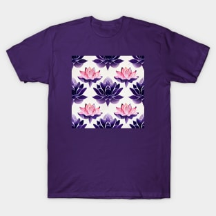 Pink and purple lotus T-Shirt